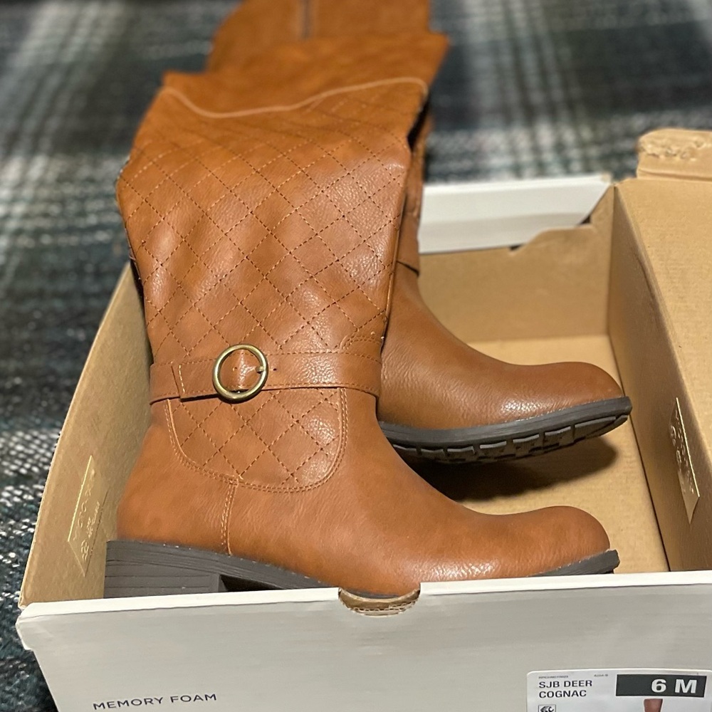 Cognac Women's Boots